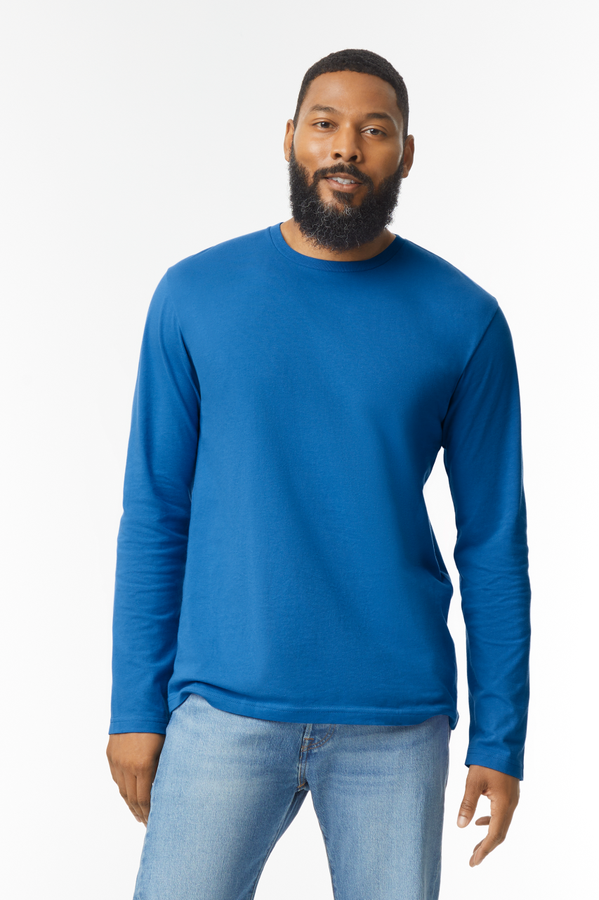 Gildan-SOFTSTYLE® ADULT LONG SLEEVE T-SHIRT-GI64400