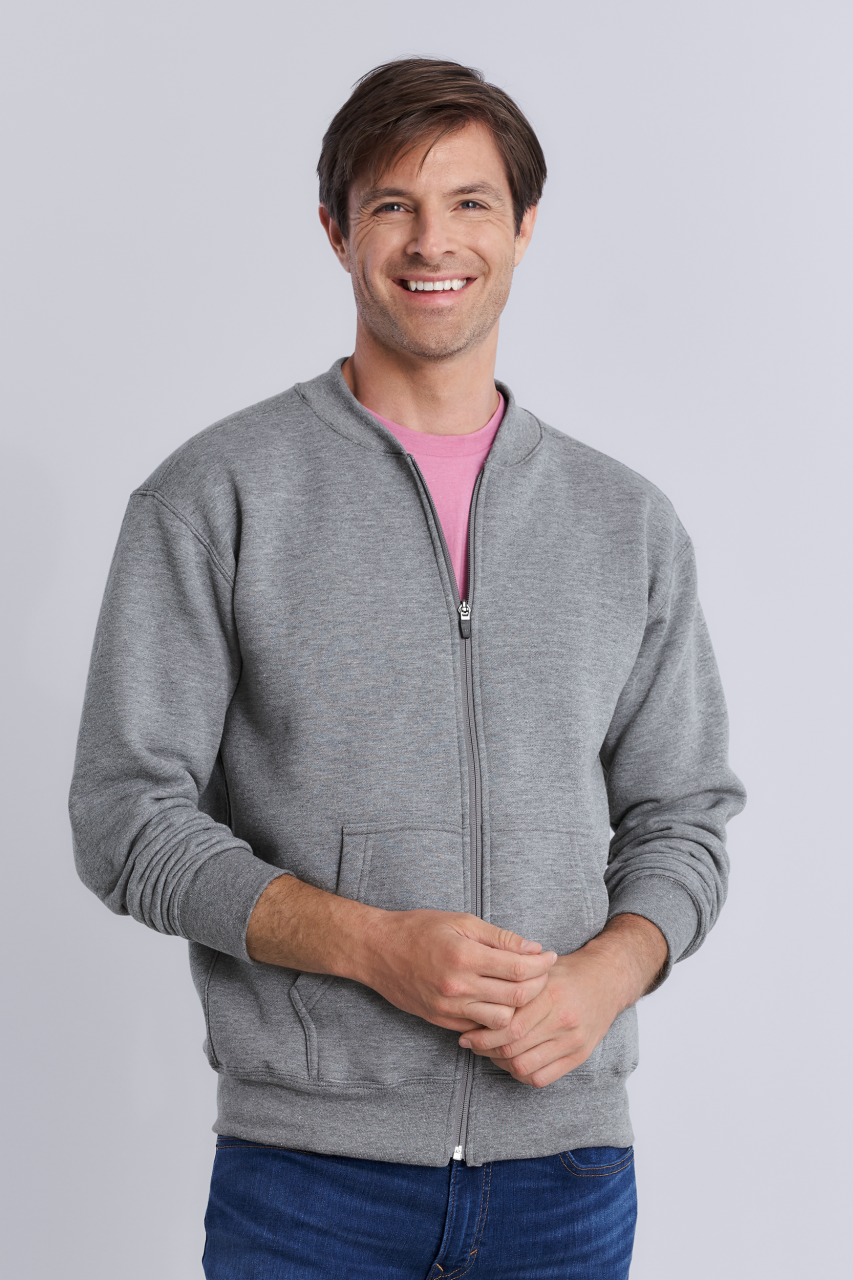 Gildan-HAMMER ADULT FULL ZIP JACKET-GIHF700