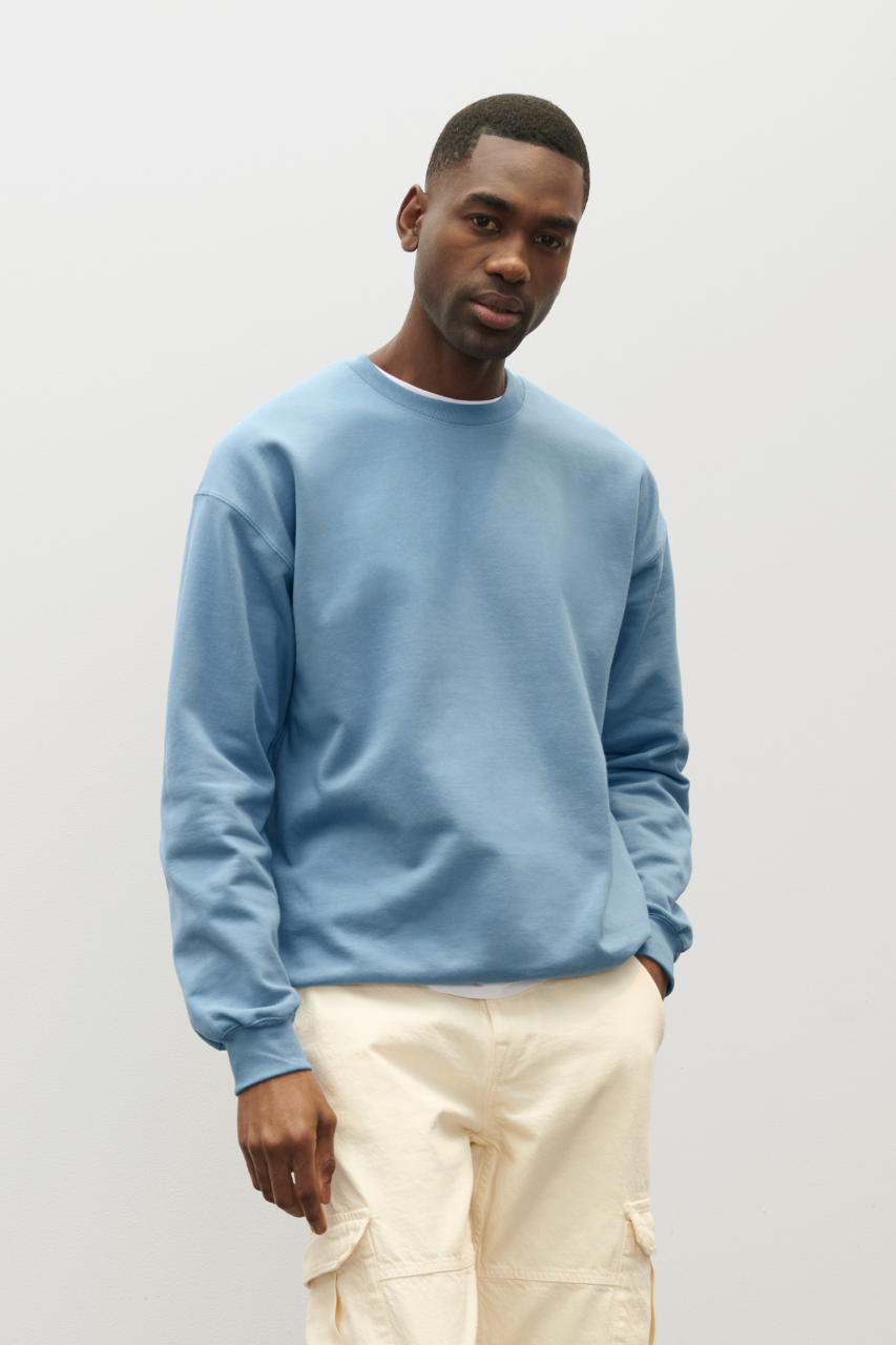 Gildan-SOFTSTYLE® MIDWEIGHT FLEECE ADULT CREWNECK-GISF000