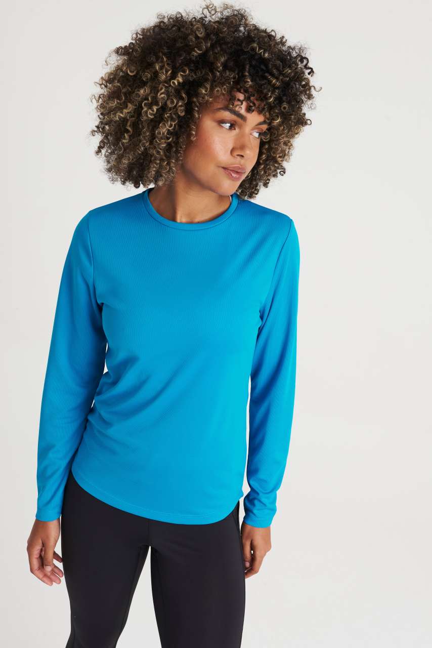 Just Cool-WOMEN'S LONG SLEEVE COOL T-JC012